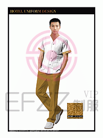 SPA按摩技師制服設(shè)計圖837