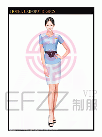 SPA按摩技師制服設(shè)計(jì)圖848