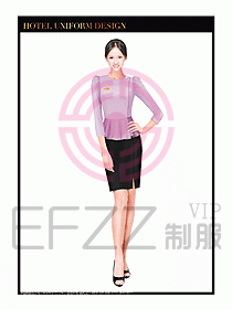 SPA按摩技師制服設(shè)計圖855