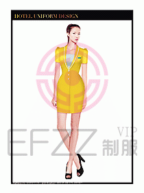SPA按摩技師制服設計圖861