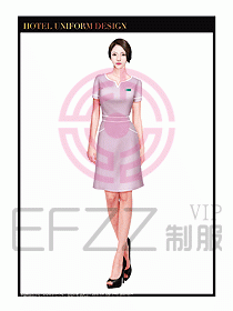 SPA按摩技師制服設計圖866