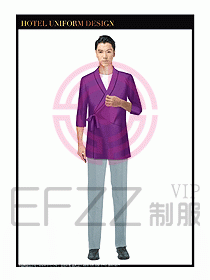 SPA按摩技師制服設(shè)計圖901