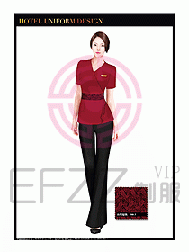 SPA按摩技師制服設(shè)計(jì)圖899