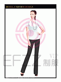 SPA按摩技師制服設(shè)計(jì)圖915