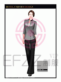 SPA按摩技師制服設(shè)計(jì)圖913