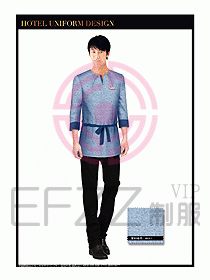 SPA按摩技師制服設(shè)計(jì)圖922