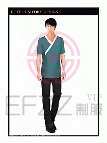 SPA按摩技師制服設(shè)計(jì)圖947