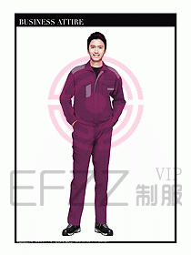 春秋款工程服服裝設計圖857