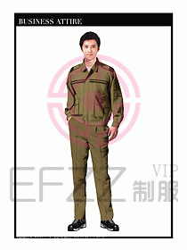 春秋款工程服服裝設計圖870