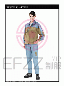 春秋款工程服服裝設計圖891