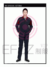 春秋款工程服服裝設計圖905