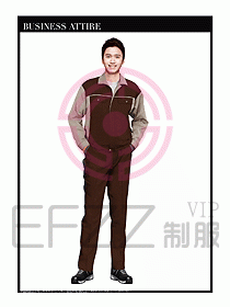 春秋款工程服服裝設計圖911