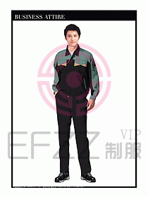 春秋款工程服服裝設計圖940