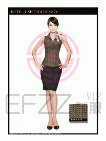 桑拿水療會所前臺服務員制服200