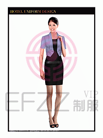 桑拿水療會(huì)所前臺(tái)服務(wù)員制服209