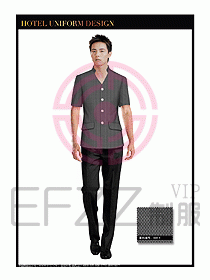 桑拿水療會所前臺服務員制服215