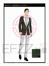 桑拿水療會(huì)所前臺(tái)服務(wù)員制服223