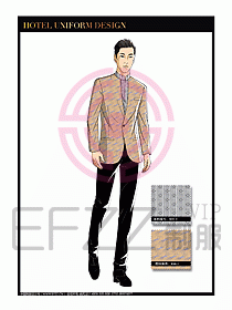 桑拿水療會所前臺服務員制服230