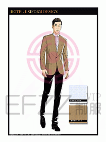 桑拿水療會所前臺服務員制服231