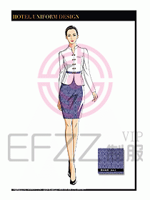 桑拿水療會(huì)所前臺(tái)服務(wù)員制服235