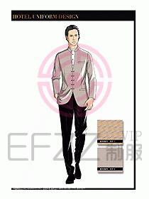 桑拿水療會所前臺服務員制服238