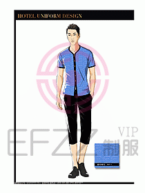 SPA按摩技師制服設(shè)計(jì)圖959