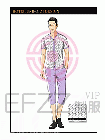 SPA按摩技師制服設(shè)計(jì)圖961