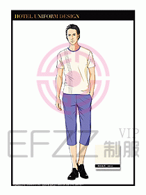 SPA按摩技師制服設計圖971