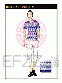 SPA按摩技師制服設計圖977