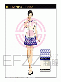 SPA按摩技師制服設(shè)計圖985