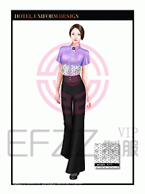 酒店西餐服務(wù)員制服設(shè)計(jì)949