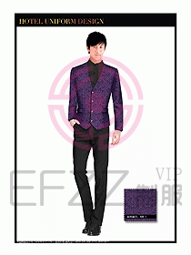 酒店西餐服務(wù)員制服設(shè)計967