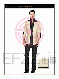 酒店西餐服務(wù)員制服設(shè)計(jì)969
