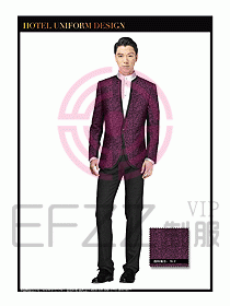 酒店西餐服務員制服設計975