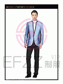 酒店西餐服務員制服設計977