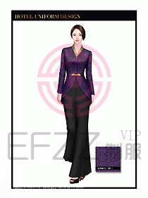 酒店制服西餐咨客服裝設(shè)計(jì)426