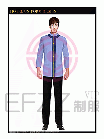 酒店制服客房服務(wù)員工衣設(shè)計395