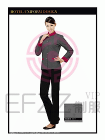 酒店制服客房服務員工衣設計402