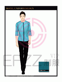 酒店制服客房服務(wù)員工衣設(shè)計(jì)413