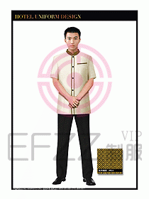 酒店制服客房服務(wù)員工衣設(shè)計(jì)427