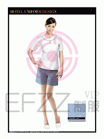 水療SPA服務(wù)員制服設(shè)計設(shè)計圖158