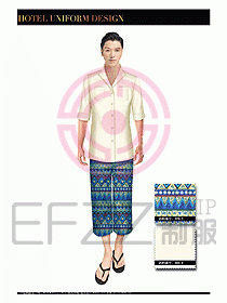 水療SPA服務員制服設計設計圖182