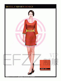 水療SPA服務(wù)員制服設(shè)計(jì)設(shè)計(jì)圖187