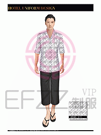 水療SPA服務(wù)員制服設(shè)計設(shè)計圖184