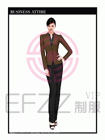 職業空姐裝制服設計圖502