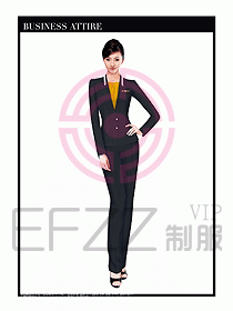 職業空姐裝制服設計圖534