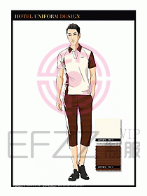 SPA水療會(huì)所服務(wù)員服裝設(shè)計(jì)369