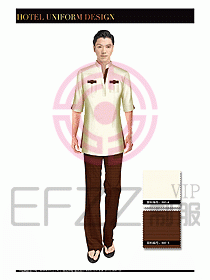 SPA水療會所服務員服裝設計376