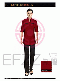 SPA水療會所服務員服裝設計378