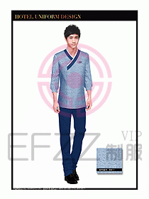 SPA按摩技師服制服設(shè)計(jì)圖988